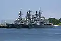 JS&nbsp;Hatsuyuki, JS&nbsp;Amagiri and Hamagiri at Yokosuka on 17 June 2007.