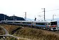 A 5-car set in original livery,  1992
