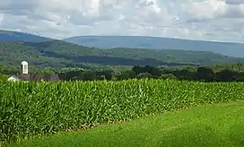 Jacks Mountain viewed from Shirleysburg