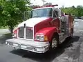 Engine 2 serving the Jackson Fire Department, KY. 2003 Pierce Contender-Kenworth single cab