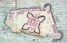 James Island and Fort Gambia, 1755.