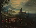 Jan Brueghel the Elder - Miraculous fishing, 1597.
