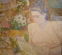 Portrait of Marie Jeanette de Lange (1900)