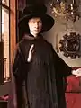 Arnolfini Portrait (detail) by Jan van Eyck