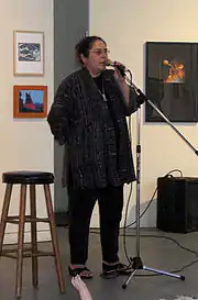 Janeen Antoine (Sicangu Lakota), curator, educator, and director of American Indian Contemporary Arts in San Francisco, grew up on the Rosebud Reservation.