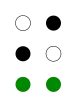 ⠮ (braille pattern dots-2346) 