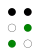 ⠝ (braille pattern dots-1345) 