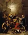 Ananias Restoring the Sight of St Paul (1719)