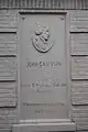 John Ericsson name plaque on the façade of 1100 Grand Concourse