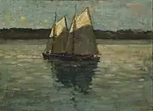 Painting by John Young Johnstone