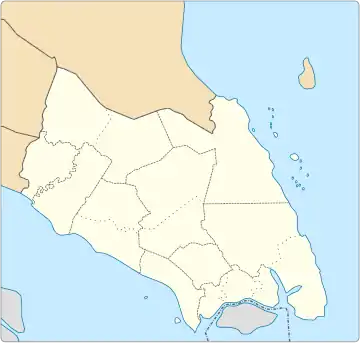 Parit Bunga is located in Johor