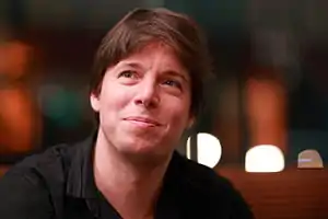 Bell after a performance with the San Francisco Symphony, 2010