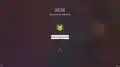 Default lock screen of Plasma 5