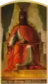 Charlemagne in the Kaisersaal of the Römer in Frankfurt, by Philipp Veit, 1852