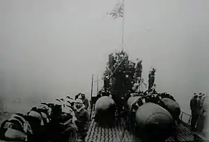 Submarine I-47 as Tembu group on 20 April 1945