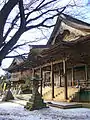 Kaizando and Nyoirindo of Daigo-ji in Kyoto. They were rebuilt in 1606.