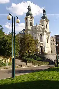 St. Magdalene Church. Karlovy Vary by Kilian Ignaz Dientzenhofer