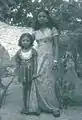Kashimaage Hakimatu, daughter of an excellent master carpenter boatbuilder, 1983. Fua Mulaku Island