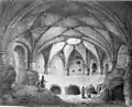 Southern vault, litho 1837