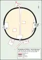 The plan of amphitheater