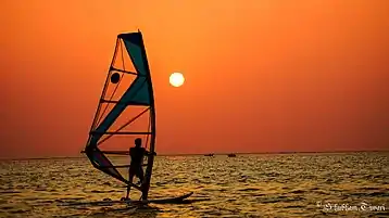 Water sports at Kavaratti Island