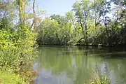 Kayaderosseras Creek near its mouth