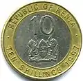 10/= coin
