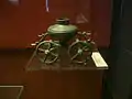 Bronze wagon model from Acholshausen in Germany c. 1000 BC.