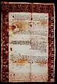 Marriage contract from Iraq