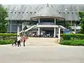 A shopping mall in the Lao Bảo special economic zone.
