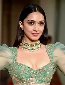 Kiara Advani, Indian actress who works in Hindi and Telugu language films