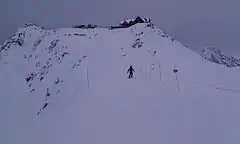 Top of the gondola at Kicking Horse