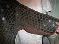 Detail of kikko armor.