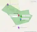Kilcloon village in detail