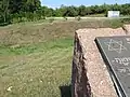 Killing site with memorial stone, Drobytsky Yar