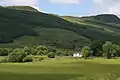 A distant view of Kilmodan Church