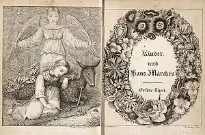 Image 23Pages from the 1819 edition of Kinder- und Haus-Märchen by the Brothers Grimm (from Children's literature)