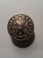 King's Badge for buttonhole