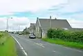 The old schoolhouse and Annick Cottages.