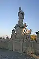 Charlemagne at the Jesuit college of Kutná Hora&nbsp;[cs], remodeling by Giovanni Domenico Orsi de Orsini&nbsp;[it], 1670s