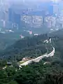 Fort wall on Inwangsan overlooking Seoul