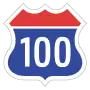 Expressway No.100 shield}}