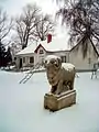 Sheep statue