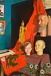 Kout v mém ateliéru (Corner of My Studio), in the Czech National Gallery in Prague