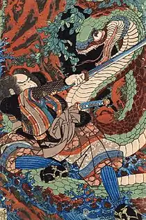 From the Suikoden seriesKuniyoshi, 1830