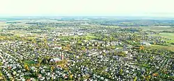 City view from northwest