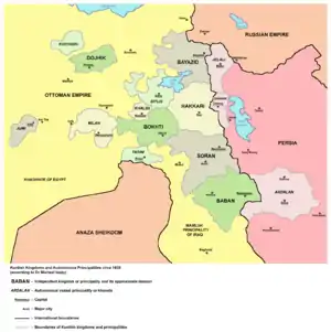 Soran (at center)