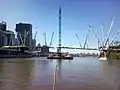 Kurilpa Bridge Construction 24 April 2009