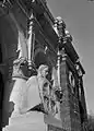 Old east door of The Natural History Museum in 1956