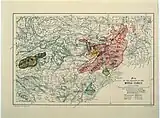 Linguistic Survey of India map of Munda languages